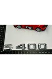 S400 Bagaj Krom Metal 3m 3d Yazı Logo