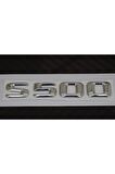 S500 Bagaj Krom Metal 3m 3d Yazı Logo