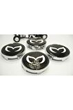 Mazda Batman Logo Jant Göbeği Kapak Seti 60mm