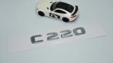 DK Tuning C 220 Bagaj Krom ABS 3M 3D Yazı Logo Benz İle Uyumlu