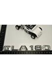 Gla180 Bagaj Krom Metal 3m 3d Yazı Logo