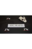 Gla45 Bagaj Krom Metal 3m 3d Yazı Logo