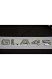 Gla45 Bagaj Krom Metal 3m 3d Yazı Logo