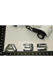 A35 Bagaj Krom Metal 3m 3d Yazı Logo