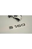 B160 Bagaj Krom Metal 3m 3d Yazı Logo