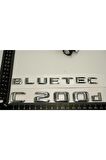 Benz C 200d Bluetec Bagaj Krom Metal 3m 3d Yazı Logo