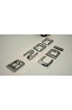 Benz B 200 Cdi Bagaj Krom Metal 3m 3d Yazı Logo