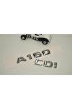 Benz A 160 Cdi Bagaj Krom Metal 3m 3d Yazı Logo