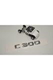Benz C 300 Bagaj Krom Metal 3m 3d Yazı Logo