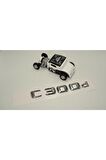 Benz C 300d Bagaj Krom Metal 3m 3d Yazı Logo