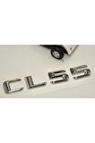 Benz Cl55 Bagaj Krom Metal 3m 3d Yazı Logo