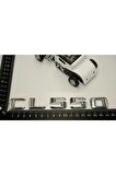 Benz Cl550 Bagaj Krom Metal 3m 3d Yazı Logo