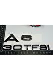 Audi A6 30 Tfsi Parlak Siyah Abs 3m 3d Bagaj Yazı Logo Orjinal Ürün
