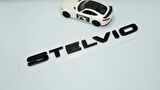 DK Tuning Alfa Romeo Stelvio Siyah ABS 3M 3D Bagaj Yazı Logo Arma