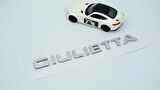 DK Tuning Alfa Romeo Giulietta Gri ABS 3M 3D Bagaj Yazı Logo Arma