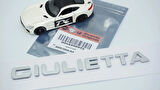 DK Tuning Alfa Romeo Giulietta Gri ABS 3M 3D Bagaj Yazı Logo Arma