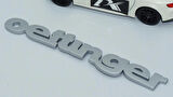 DK Tuning Oettinger Bagaj Gri ABS 3M 3D Yazı Logo