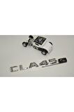 Benz Cla 45s Bagaj Krom Metal 3m 3d Yazı Logo