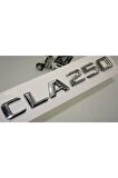 Benz Cla 250 Bagaj Krom Metal 3m 3d Yazı Logo