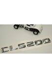 Benz Cls 200 Bagaj Krom Metal 3m 3d Yazı Logo