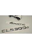 Benz Cls 300d 4matic Bagaj Krom Metal 3m 3d Yazı Logo