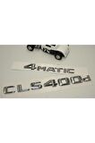 Benz Cls 400d 4matic Bagaj Krom Metal 3m 3d Yazı Logo