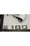 Benz E180 Bagaj Krom Metal 3m 3d Yazı Logo