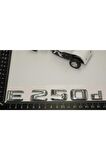 Benz E 250d Bagaj Krom Metal 3m 3d Yazı Logo