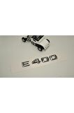 Benz E400 Bagaj Krom Metal 3m 3d Yazı Logo