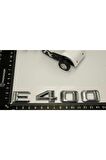 Benz E400 Bagaj Krom Metal 3m 3d Yazı Logo
