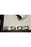 Benz E500 Bagaj Krom Metal 3m 3d Yazı Logo