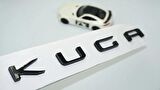DK Tuning Kuga Siyah ABS 3M 3D Bagaj Yazı Logo Ford İle Uyumlu