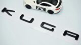 DK Tuning Kuga Siyah ABS 3M 3D Bagaj Yazı Logo Ford İle Uyumlu