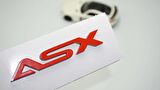DK Tuning ASX Bagaj Kırmızı ABS 3M Yazı Logo Mitsubishi İle Uyumlu