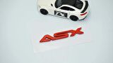 DK Tuning ASX Bagaj Kırmızı ABS 3M Yazı Logo Mitsubishi İle Uyumlu