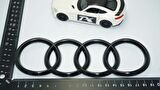 DK Tuning Audi Bagaj Oval 192mm Siyah Halka Rozet Amblem Arma