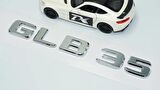 DK Tuning GLB 35 Bagaj Krom ABS 3M 3D Yazı Logo Benz İle Uyumlu