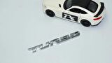 DK Tuning Turbo Bagaj Krom Metal 3M 3D Bagaj Yazı Logo K