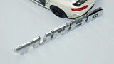 DK Tuning Turbo Bagaj Krom Metal 3M 3D Bagaj Yazı Logo K