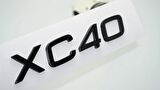 DK Tuning XC40 Siyah ABS 3M 3D Bagaj Yazı Logo Volvo İle Uyumlu