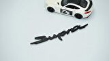 DK Tuning Toyota Supra MK5 Siyah ABS 3M 3D Bagaj Yazı Logo Arma