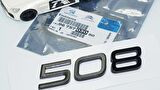 DK Tuning Peugeot 508 Ön Kaput 2022+ Parlak Siyah ABS Logo Amblem