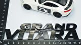 DK Tuning Grand Vitara Bagaj Siyah Yazı Amblem Suzuki İle Uyumlu