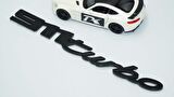 DK Tuning Porsche 911 Turbo Bagaj Siyah ABS Yazı Logo Amblem