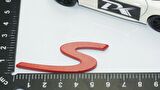 DK Tuning Porsche S Kırmızı ABS Bagaj Logo Arma