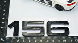 DK Tuning Alfa Romeo 156 Siyah ABS 3M 3D Bagaj Yazı Logo Arma