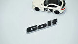 DK Tuning Golf MK2 MK3 Bagaj Gri Siyah Yazı Logo Volkswagen İle Uyumlu