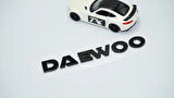 DK Tuning Daewoo Bagaj Siyah ABS 3M 3D Yazı Logo