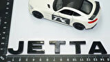 DK Tuning Jetta Bagaj Siyah Yazı Logo Volkswagen İle Uyumlu