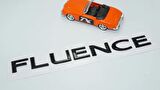 DK Tuning Fluence Siyah ABS 3M Bagaj Yazı Logo Renault İle Uyumlu